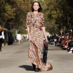 Stella McCartney Instagram - STELLA’S SUSTAINABLE MARKET: Silhouette and storytelling. Balloon shapes in repurposed taffetas alongside vintage Wings t-shirts, referencing Paul and Linda McCartney’s iconic band. Watch the #StellaSummer24 runway show at stellamccartney.com. Credits Wearable art by @AndrewLoganSculptor, exclusively for Stella McCartney #StellaMcCartney #ParisFashionWeek #PFW #Wings #StellasSustainableMarket Marché Saxe-Breteuil