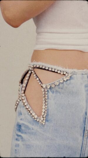 Stella McCartney Instagram - LADY GARDEN: Stella means star… An iconic symbol of my fashion house, encrusted into organic cotton denim with lead-free crystals… x Stella

Lead is poisonous to workers, local communities and natural environments, leaching into waterways. Our crystals do not use any, ever.

Shop #StellaSpring24 in-store and at stellamccartney.com.

#StellaMcCartney