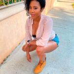 Stephanie Charles Instagram - Rockin my Timbs like I’m from the east coast but I’m L.A. all day😘 📸 @dimitrimorantus #stephaniecharles #eastcoastvibes #lavibes ##chill #goodvibesonly #actresslife🎥