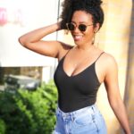Stephanie Charles Instagram - The weather in L.A. makes feel like🥰💋 📸 by these beautiful ladies @mikhalajene and @farvelis. I appreciate you more than you’ll ever know💕💕🙏🏽🙏🏽 #stephaniecharles #goodvibesonly #lavibes #actresslife #photoshoot