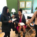 Stephanie Charles Instagram - Miss work already. Behind the scenes of Sarah from Ruthless... hmmmm. Sarah, what you up to🧐🤭🤫 #stephaniecharles #tylerperrystudios #Ruthlessonbetplus #toinspire #tbt #throwbacktuesday #bts #actresslife #actressjourney #bosslady #focusonwhatyouwant