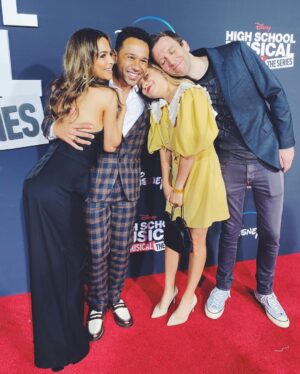 Stephanie Styles Instagram - The *~Always True to BLEU~* crew is back! So grateful that there’s going to be a new @corbinbleu production number on @disneyplus very very soon! #HSMTMTS #highschoolmusical