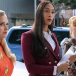 Stephanie Styles Instagram - The Wells Foundation is BACK! LOOT Season 2 💖 April 3 on @appletv!!!