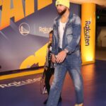 Stephen Curry Instagram - This pre-game outfit was designed by Keith Herron, the talented visionary behind @advisry. I’m partnering with @Rakuten and @blackinfashioncouncil to help showcase Black designers like Keith because there’s so much heat in this line! 🔥 Celebrate Black History Month by supporting Black designers at Rakuten.com/BIFC #RakutenPartner