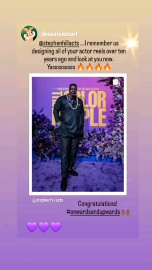 Stephen Hill Instagram - The wave is Purple...catch The Color Purple wave.