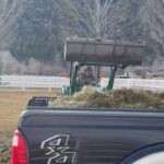 Steve Austin Instagram - Cleaning horseshit and old hay with @jimthekraken1 and @huntressdivine at the BSR. Trained professionals. Do not try this at home. #ranch #brokenskullranch #nevada #usa #america #johndeere #johndeeregreen #horse #horsepower #horsesofinstagram #ford #powerstroke #disco