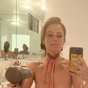 Sugar Lyn Beard Instagram - WARNING: Fake neck wound* Few people remember the original Peter Pan story in which Wendy slits her own throat to escape the bad lost boys, only to come to life again and be surrounded by gay cowboys where she finds true happiness. Don’t look it up, just trust me it’s true. *for the record I do not believe in slitting throats, under any circumstances.