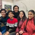 Suhani Sethi Instagram - Jo, Nannu, Ikhlaq, Gangu 🌹 When Tipu himself visited our school (without the paana 🔧😬) I've had the most fun shooting with you guys @krishrao_official @araham.sawant @tanishqchaudhary_ !!! Miss the 24/7 jokes, the overnight shoots, and UNO ❤️ #GunsAndGulaabs #GunsAndGulaabsOnNetflix