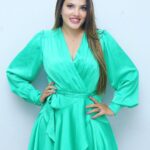 Sunitha Pandey Instagram - “ As long as you're green, you're growing “ #outfit #instagood #instadaily #sunita #trendingreels #southfilms #promotion #filmpromotion #picoftheday