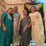 Sunitha Pandey Instagram - May the divine blessings of Diwali bring peace to your home and fill your heart with warmth ✨Happy Diwali from us to yours 🪔 #happydiwali #diwali #festival #sunita #2023goals #familytime