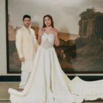 Surbhi Chandna Instagram - Actor @officialsurbhic and entrepreneur @karanrsharma09 in an editorial shoot with WeddingSutra. The Ishqbaaaz actor and her fiance wanted a Delhi-themed shoot, ahead of their destination wedding in Jaipur. So here we are at Araya Bagh, which combines royalty and Delhi farmhouse feels. Swipe left for a sneak peek into their shoot at this fabulous Ghitorni venue. Venue: @arayabagh Photography: @camlition_productions Shoot Styling: @thedesignersclass with @nartology (stylist) and @stylewith.annie (assistant stylist) Makeup Artist: @makeupbyrevaa Jewelry: @varqjewels Groom’s outfit: @bharat_reshma Bride’s outfit: @baradarixjustanothertailor #SuKa #SurbhiChandna #KaranSharma #Arayabagh #DelhiPreWedding #ArayaBaghDelhi #PreWeddingShoot