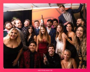 Suzy Antonyan Instagram - THIS.IS.NUTS!!!! Vlog squad won best ensemble cast for the second year!!! Thank you to all of you!!! We all love you guys soo much 😘😘🥰🥰♥️♥️♥️♥️ and thank you to @daviddobrik for our little family!! I love each and every one of you soo much and can’t wait to make more memories!! 😘😘😘🥰🥰🥰💘💘💘💞💞💞🥺🥺