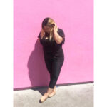 Suzy Antonyan Instagram – Rules for being hipster 101: 
1. Find a pink wall 
2. Take a picture & pretend you’re looking for something 
3. Tag Hollywood, California 📷 Photo creds: @christina_palyan