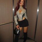 Sydney Paight Instagram - It was a really long elevator ride @prettylittlething Los Angeles, California