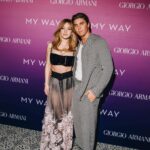 Sydney Sweeney Instagram - a new york night with my @armanibeauty friends and family 💜💗 celebrating the my way pop up :) #ArmaniMyWay #IAmWhatILive