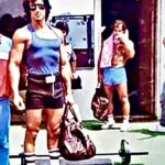 Sylvester Stallone Instagram - A nostalgic throwback from GOLD’S GYM to when I was training for Rambo 3 with the great Franco Colombu who is standing in the background. The good old days.