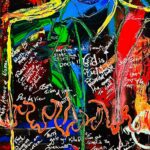Sylvester Stallone Instagram - Everyone should try to paint what they are feeling ! Keep Punching! Sorry that some of these pages are cut off, but that’s the format for Instagram