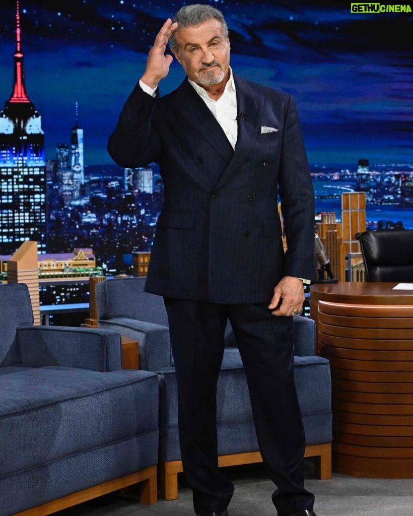 Sylvester Stallone Instagram - The TONIGHT SHOW @jimmyfallon @toddowyoung Watch it tonight !