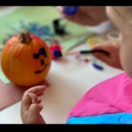 T.J. Thyne Instagram - Gettin ready for Halloween with Sweet Niece Olive 🎃 🎨 🖌 🗳