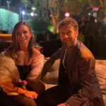 T.J. Thyne Instagram - Out & about with amazing sis Katie for an eve of Hollywood, playfully playing up & down the red carpet. ☺️🎥 🍿 congrats to the whole cast & crew of #theoffer for letting me join for a bit. Was lots of fun 🤩
