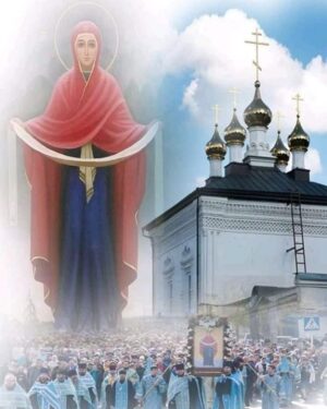 Taisiya Povaliy Instagram - С праздником Покрова Пресвятой Богородицы! 
Царица Небесная, спаси нас! 🙏🙏🙏