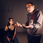 Tako Tabatadze Instagram - Such a great opportunity to work with amazingly talented actor ✨❤️Merab Ninidze❤️✨ #actresslife #merabninidze 📷 @doloresbilbao @dramalaboratory
