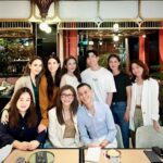 Taksaorn Paksukcharern Instagram - ขอบคุณเจ้าภาพใจดี #พี่ป๊อปผู้ไม่มีไอจี ที่ทำให้เรารวมตัวกันได้เสมอค่ะ 😊🙏🏻❤️❤️ Jim Thompson, A Thai Restaurant