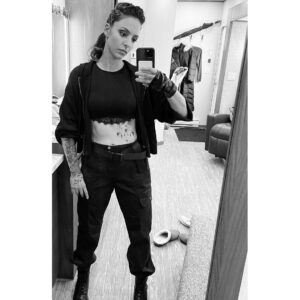 Tala Ashe Instagram - yes i told my mom the tattoos were real. meet the robo legends tonight 8/7c 🦾🦾🦾
