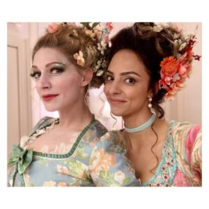 Tala Ashe Instagram - i love this woman very much and oh did we have fun working on tonight’s episode. 9/8c on @thecw // fancy hair by the inimitable @iamdionfarrell #legendsoftomorrow #ZAVA