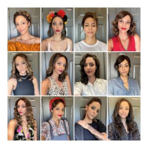 Tala Ashe Instagram - season 7 / 3 versions of Zari / it takes a hair/makeup/costumes village 👑👑👑 and oh yes, #renewlegendsoftomorrow