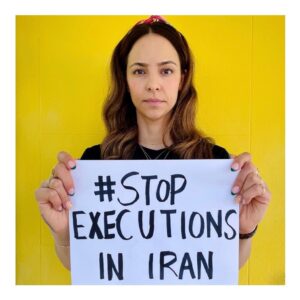 Tala Ashe Instagram - Since September 2022, the people of Iran have been leading a historic revolution to overthrow Iran’s brutal dictatorship. Iranians have been protesting in the streets with unfathomable bravery. In response, the regime has killed 500+ people, arrested 20,000+ more and have now turned to their last tool of repression: executions. This is the regime’s last ditch effort to save themselves and terrorize their own people into submission. But Iranians will not back down.

It is up to us, the international community, to take a stand against these human rights abuses. Spreading awareness about what’s happening is how we hold this cruel regime accountable. Help us spread the word. Stand with the people of Iran who are fighting for democracy and basic freedoms.

#stopexecutionsiniran