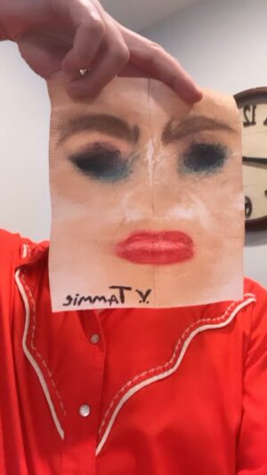 Tammie Brown Instagram - If you would like to order a TaMMie Brown facial impression please DM me !! Kiss 💋