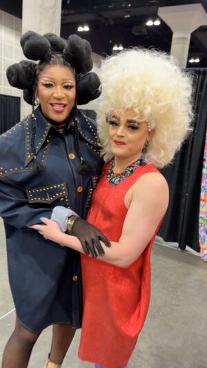 Tammie Brown Instagram - @rupaulsdragcon @tynomibanks