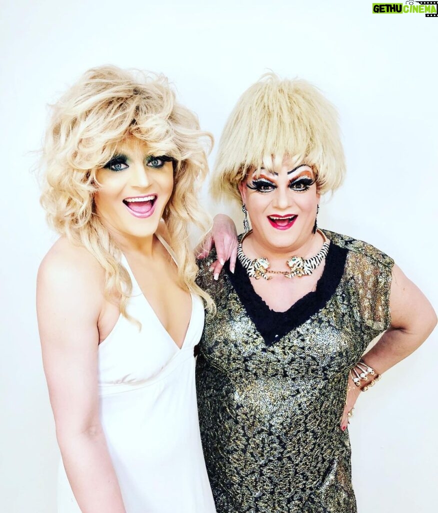 Tammie Brown Instagram - With one of my favorite @muthachucka .. shout out #notgrooming .. @glamgender took this photo of us while filming the “Daddys Makeover “ video available on YouTube. Check it out. .. book your @cameo #queenwithacause #nationaltreasure #freeorcas #freelolita #boycottpalmoil #savetheorangutans #protectpuvungna San Francisco, California