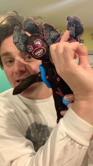 Tammie Brown Instagram - Here I am , with the #ragqueenz  the raw collection .. if you would like to order all you have to do is DM me .. each one is individually, handcrafted love using my previously worn designer, nylons  for are you kinky cats out there 🐈‍⬛🫀🐈😽 #notgrooming