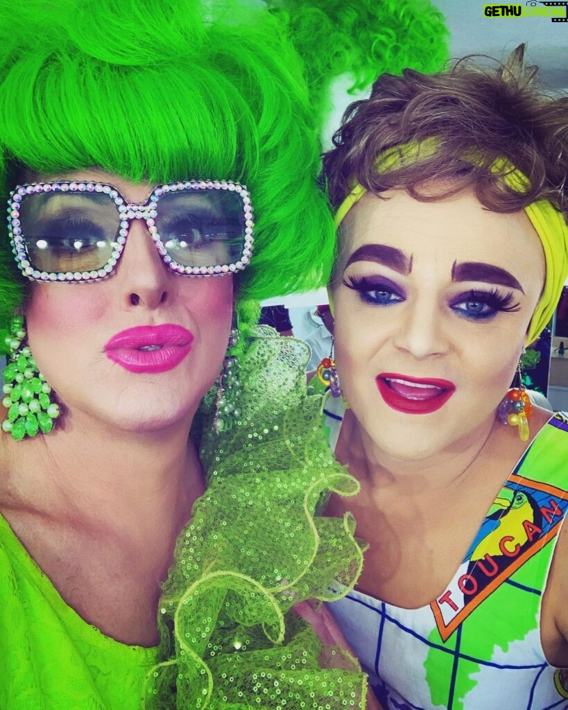 Tammie Brown Instagram - Here I am with the legendary @heddalettuceoffcial we both are at the @act2pv here I Puerto Vallarta México 🇲🇽 if you’re in town I have my show Time Machine 9:30pm tickets, available online or at the box office .. book a @cameo #nationaltreasure #queenwithacause