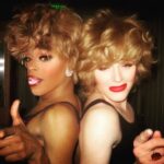 Tammie Brown Instagram - @msjasminemasters and Me once upon a Time in West Hollywood The Dueling Tina’s .. RIP @tinaturner .. Tina Turner my biggest inspiration .. and I’m proud to say I have chanting for 23 years @sgiusa #queenwithacause #nationaltreasure #notgrooming #freeorcas #freelolita #boycottpalmoil #savetheorangutans #protectpuvungna Puerto Vallarta, Jalisco