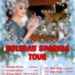 Tammie Brown Instagram – Holiday Sparkle Tour !! 2023 
1/12 Minneapolis Saint Paul presented by @flipphoneevents 
7/12 I Los, Angeles, California at the @elcidsunset link to tickets in my bio .. 
8/12 San Diego, California , @urbanmos 
10/12 San Francisco, California at the @theoasissf 
14/12 Phoenix, Arizona at @cblivephx tickets available through @flipphoneevents 
16,17/12 Atlanta, Georgia get tickets @wussymag 
22,23/12 Austin, Texas at the @vortex_rep get your tickets through @fullgalloparts  I will be having special guests in certain cities .. 
Book your @cameo for someone special or the holidays .. holiday photo by @glamgender and artwork by @theonlyjizzelle 

#queenwithacause #notgrooming #nationaltreasure #queericon Puerto Vallarta, Jalisco