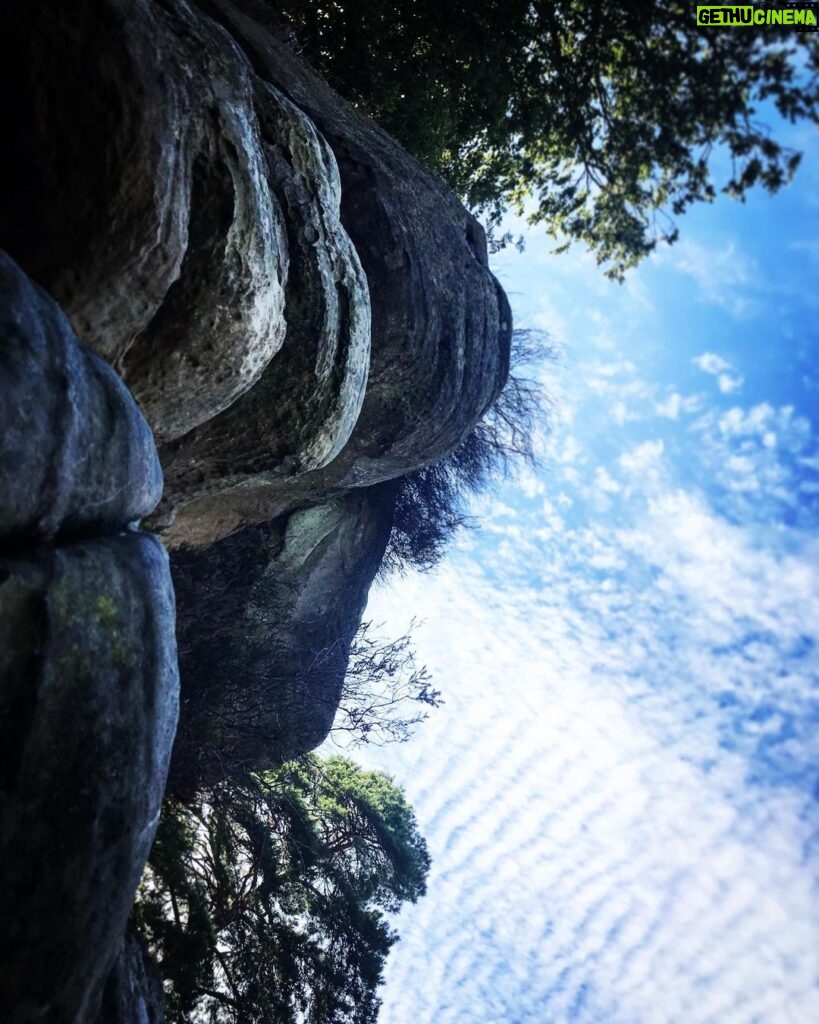 Tamzin Merchant Instagram - Rock Scrambling and Cloud-Gazing