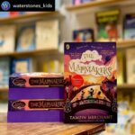 Tamzin Merchant Instagram – I’m so excited that The Mapmakers is now out in paperback! And not only that – there’s an exclusive Waterstones limited edition available, featuring an extra special short story and handsome purple edges 💜 
Delightful!