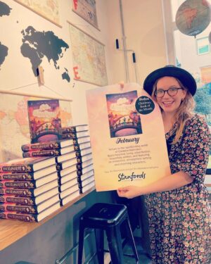 Tamzin Merchant Instagram - The Mapmakers (my second book & sequel to The Hatmakers) is out in the UK in 10 Days! BUT VERY EXCITINGLY it is available early at @stanfordstravel in Covent Garden, because it’s their Children’s Book of the Month for February! 
Swing by this amazing map shop to pick up a signed copy ✨ they also have a lovely cafe and you can mooch among books and maps for hours. ✨
I especially love that The Mapmakers is starting its journey here because I used to go to Stanford’s for writing inspiration when planning The Mapmakers 💖