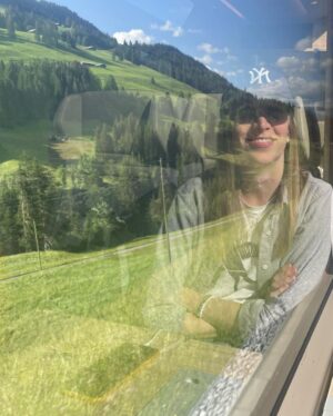 Tamzin Merchant Instagram - It’s been such a joy to spend the weekend at @wowgstaad hearing brilliant people talking about books and sharing a few thoughts of my own too 🤓

Thanks for having me and my sister along, WoW! We had an absolute ball ✨🇨🇭✨