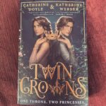 Tamzin Merchant Instagram - I was SO THRILLED to celebrate the brilliant authors of #TwinCrowns @cat_doyle0 and @kwebberwanders at the gorgeous Twin Crowns Ball! I was so excited to be there that I barely took any pictures, but here are the three I took! Can you also tell how thrilled I was to finally meet @gavgav7 too? It was a gorgeous evening celebrating an absolutely brilliant book - get yourself a copy of Twin Crowns, it is the best treat - as soon as I’d finished it I wished I could read it for the first time all over again! ✨👑👑✨xx