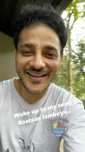 Tanishk Bagchi Instagram - Beautiful morning in this beautiful world with this beautiful song of mine..-#raataanlambiyan 
@aseeskaurmusic @jubin_nautiyal @azeemdayani