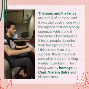 Tanishk Bagchi Instagram - @tanishk_bagchi on how he casually just changed our entire lives with Raataan Lambiyan ❤️
