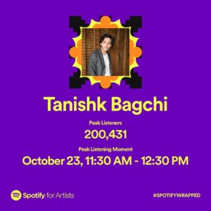 Tanishk Bagchi Instagram - Thank you for the love! @spotifyindia