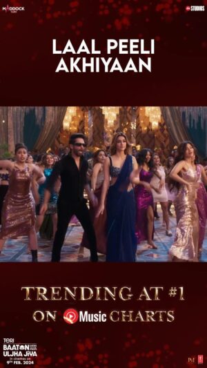 Tanishk Bagchi Instagram - Fuel the dance fever with #LaalPeeliAkhiyaan, now trending at #1 on YT Music! 🔥💫💃🏼🕺Let the music take control!

Song Out Now

@shahidkapoor @kritisanon @aapkadharam #DimpleKapadia @therakeshbedi @anubhafatehpuria @rajeshkumar.official @grushakapoor24 @ashishsverma @iambrij0808 @real.amitjoshi @i_aradhana_ #DineshVijan #JyotiDeshpande @laxman.utekar @sharadakarki @pvijan @tanishk_bagchi @itsganeshwaghela @mainhoonromy @neerajrajawat11 @alwaysjani @maddockfilms @officialjiostudios