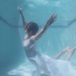 Tanya van Graan Instagram - Dance like no one’s watching...chances are they’re too worried their phones will get wet. 💦😉 #PeaceComesWithTheQuiet 💙🙏🏼 #SundaySilentPoolParty #myGoproAndi