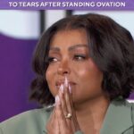 Taraji P. Henson Instagram - Such a beautiful moment! The crowd gave @tarajiphenson so much love today. 🥹 #tarajiphenson #thecolorpurple #love