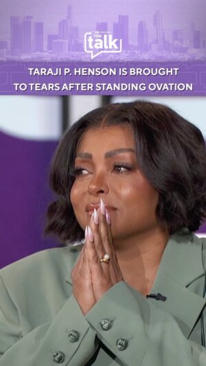 Taraji P. Henson Instagram - Such a beautiful moment! The crowd gave @tarajiphenson so much love today. 🥹 #tarajiphenson #thecolorpurple #love